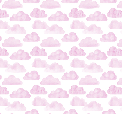Roller blind for large window Pink clouds