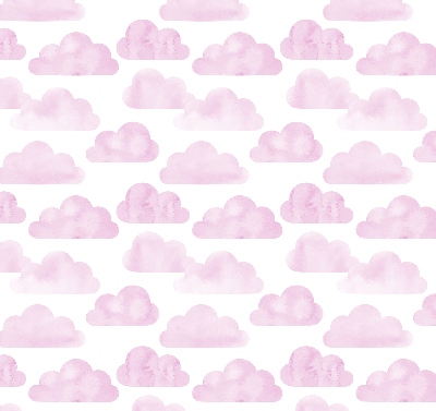 Roller blind for large window Pink clouds