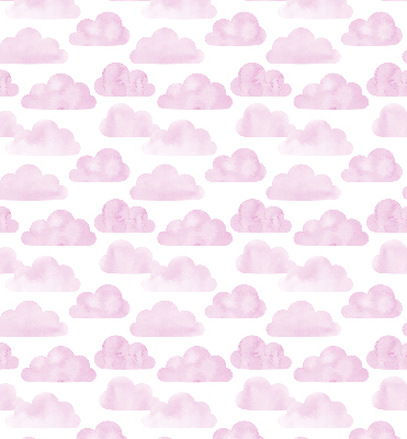 Roller blind for large window Pink clouds