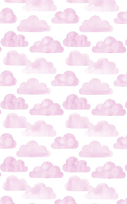 Roller blind for large window Pink clouds