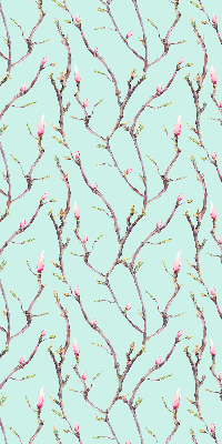 Roller blind for large window Twigs