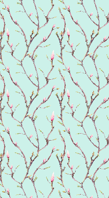 Roller blind for large window Twigs