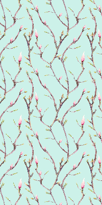 Roller blind for large window Twigs