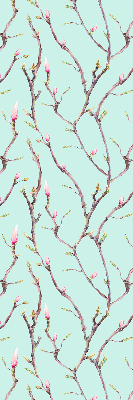 Roller blind for large window Twigs