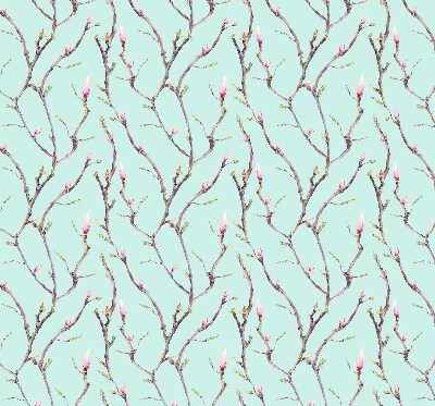 Roller blind for large window Twigs
