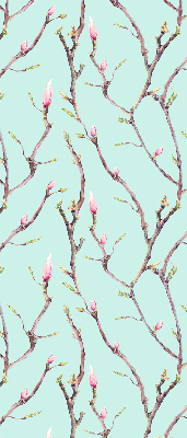 Roller blind for large window Twigs