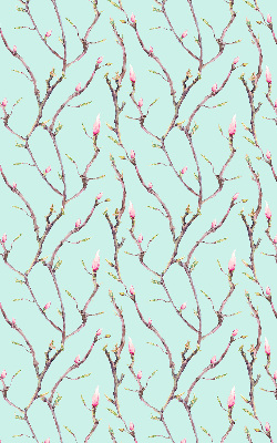 Roller blind for large window Twigs