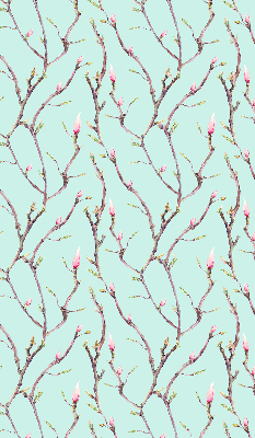 Roller blind for large window Twigs