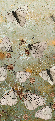 Roller blind for large window Butterflies in the meadow