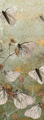 Roller blind for large window Butterflies in the meadow