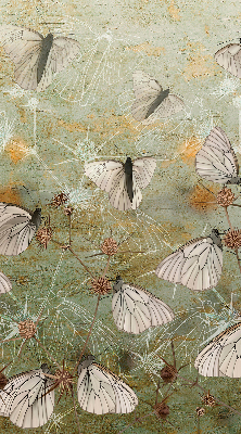Roller blind for large window Butterflies in the meadow