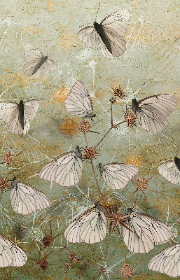 Roller blind for large window Butterflies in the meadow