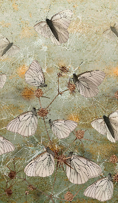 Roller blind for large window Butterflies in the meadow