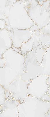 Modern roller blind White marble