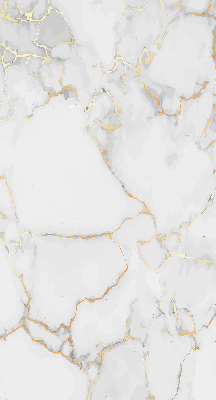 Modern roller blind White marble