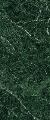 Roller blind for large window Green marble