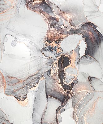 Modern roller blind Gray marble