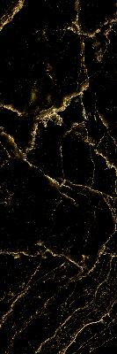 Roller blind for large window Black marble