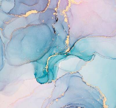 Modern roller blind Blue marble