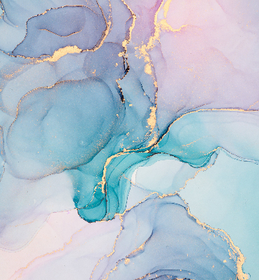 Modern roller blind Blue marble