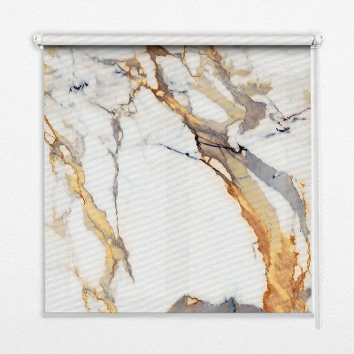 Roller blind for large window Marble