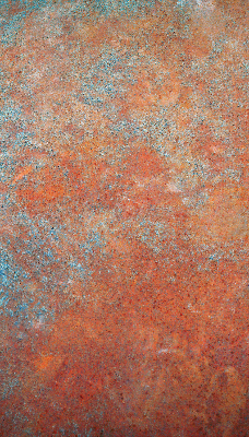 Fabric roller blind Orange sheet metal