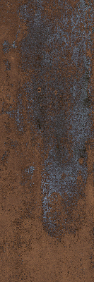 Modern roller blind Rusty sheet metal