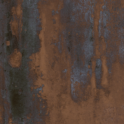 Modern roller blind Rusty sheet metal