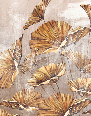 Roller blind for large window Plants