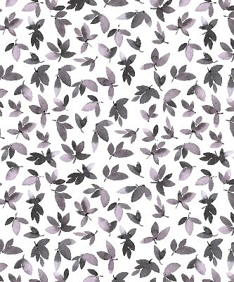 Fabric roller blind Dark pink leaves