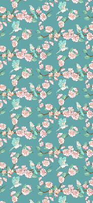 Modern roller blind Birds among the branches