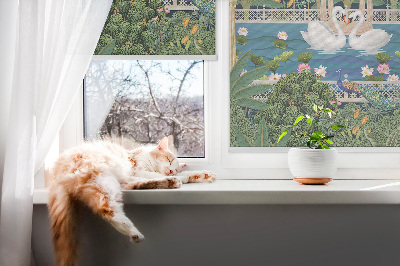 Roller blind for large window Garden