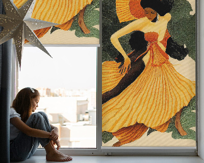 Fabric roller blind Dancer