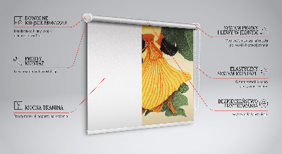 Fabric roller blind Dancer