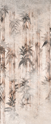 Fabric roller blind Leaves