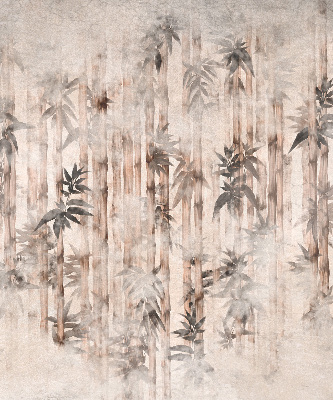 Fabric roller blind Leaves