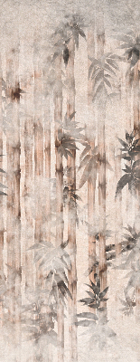Fabric roller blind Leaves