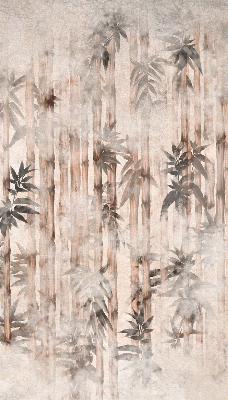Fabric roller blind Leaves
