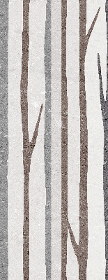 Modern roller blind Tree trunks