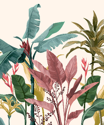Roller blind for large window Colorful leaves