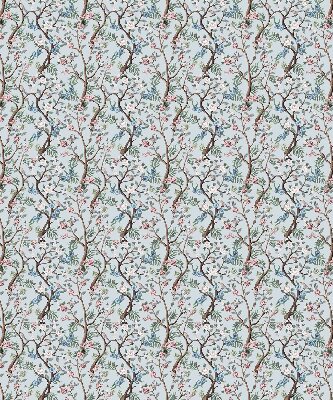 Modern roller blind Flower vines on a light background