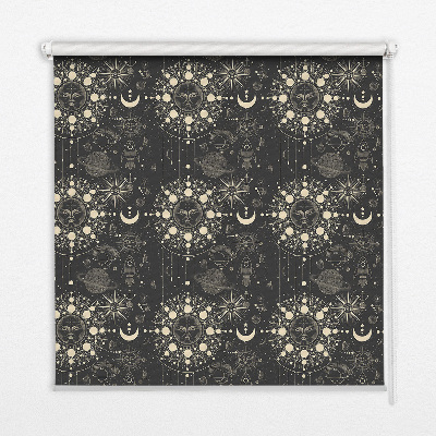 Roller blind for large window Cosmos