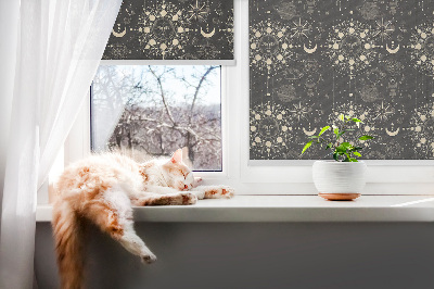 Roller blind for large window Cosmos