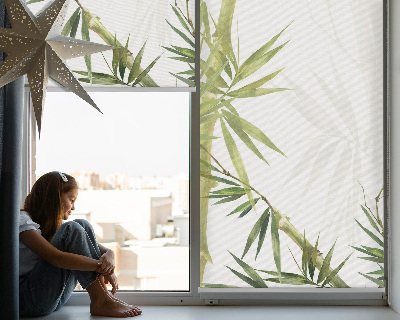 Fabric roller blind Bamboo