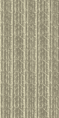 Roller blind for large window Tree trunks