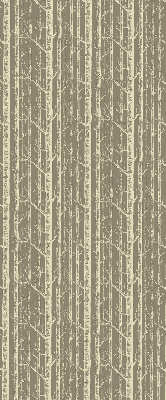 Roller blind for large window Tree trunks