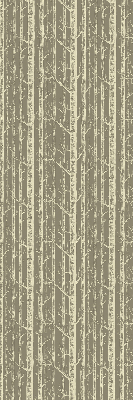 Roller blind for large window Tree trunks
