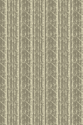 Roller blind for large window Tree trunks