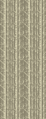 Roller blind for large window Tree trunks