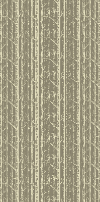 Roller blind for large window Tree trunks